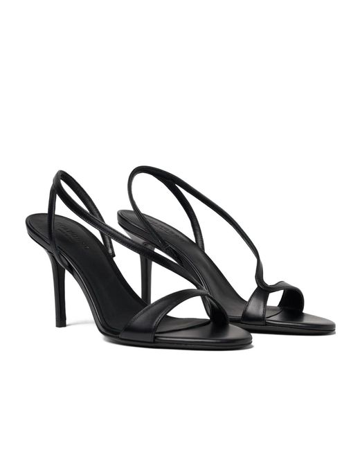 Scarosso Metallic Paula Strappy Heeled Sandals