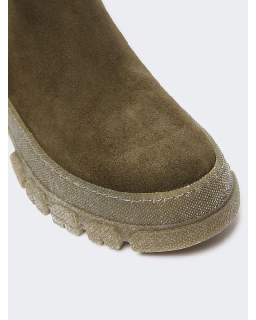 Weekend by Maxmara Brown Genepi Chelsea Boot