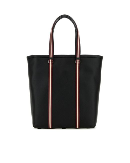 Bally Black Double Handle Tote Bag for men