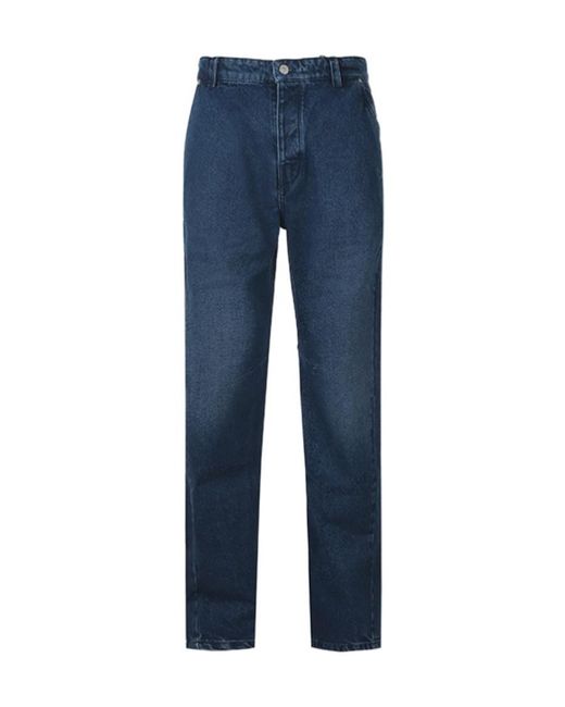 KENZO Blue Straight Jeans for men