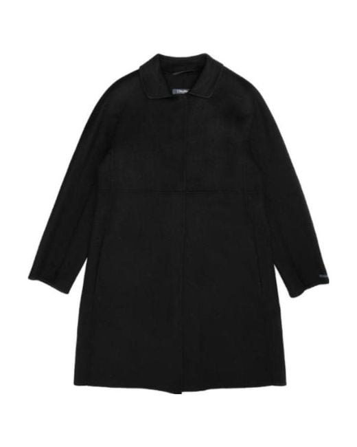 Max Mara Black Lapel Coat