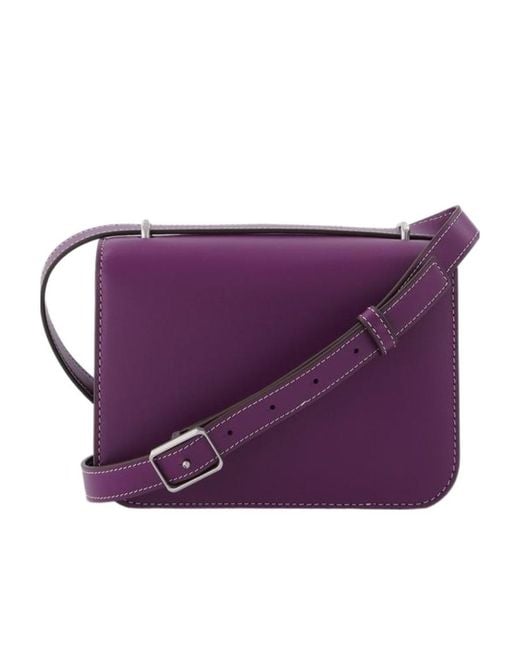 Tory Burch Purple Eleanor Shoulder Bag