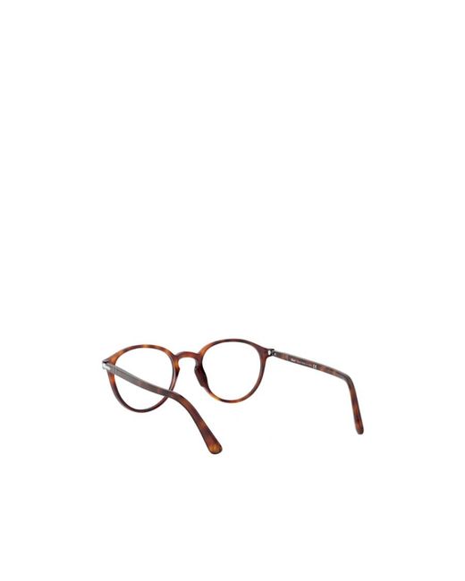 Persol White Logo Flat Mirror for men
