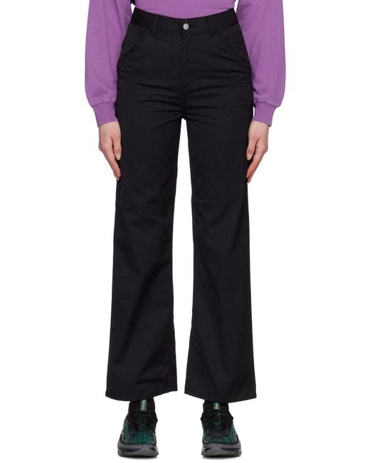 Carhartt Black Twill Casual Pants