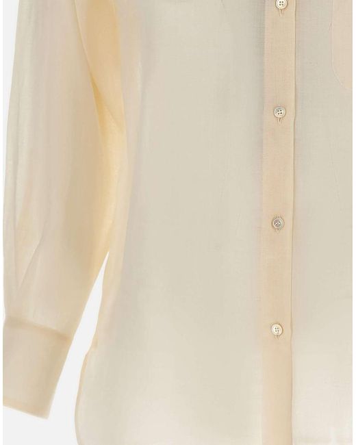 Marella White Long-Sleeved Shirt