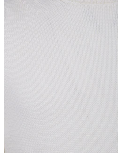 Dondup White 'Dolcevita' Turtle Neck Sweater for men