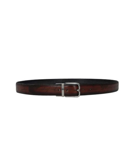 Berluti Multicolor Scritto Double-Sided Belt for men