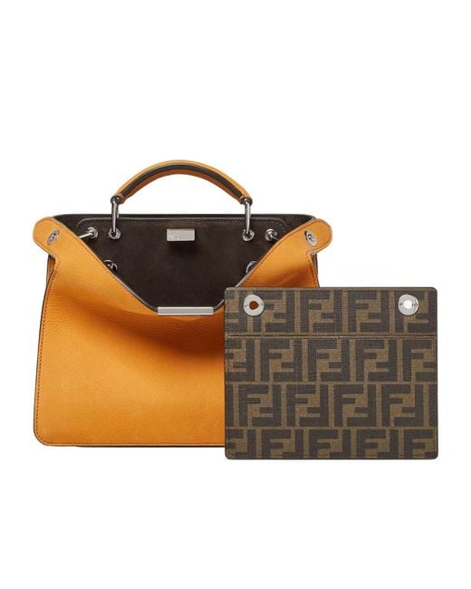 Fendi Orange Peekaboo Iseeu Small for men