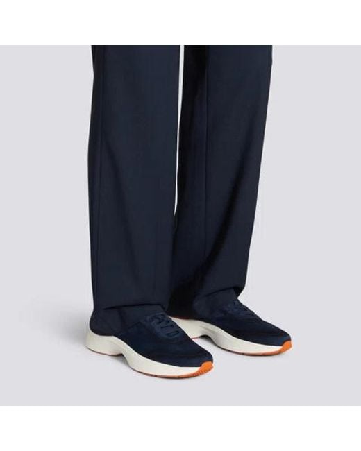 Santoni Blue Bounce Sneakers for men