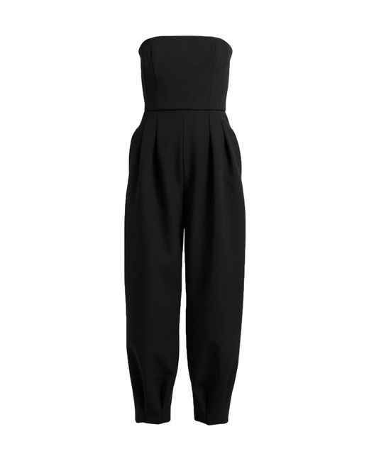 Max Mara Black Jumpsuit Polyester, Elastane