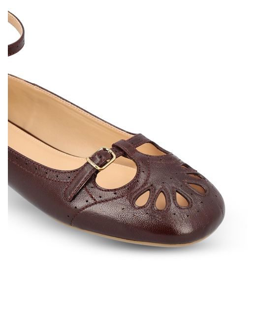Chloé Brown Chloé Misty Ballet Flats