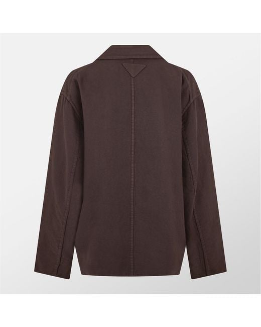 Prada Brown Cotton Jacket