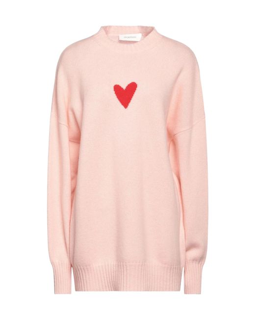 Sportmax Pink Wool Knit Sweater