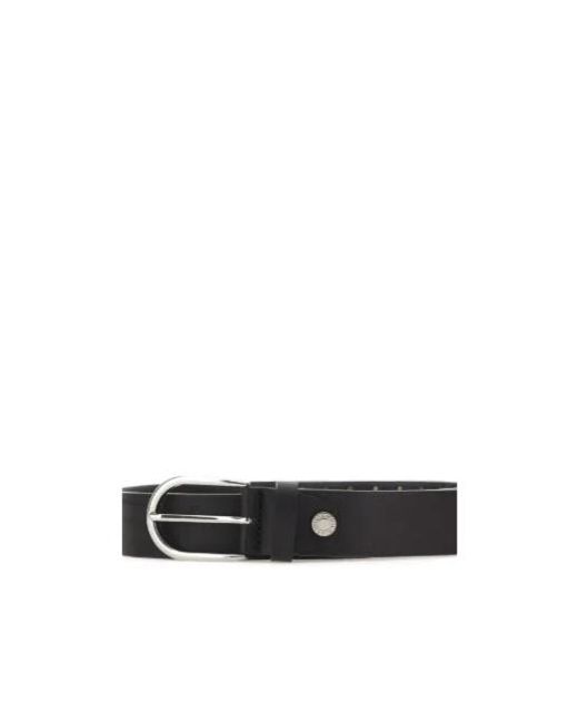 Gianni Chiarini White Studded Leather Belt
