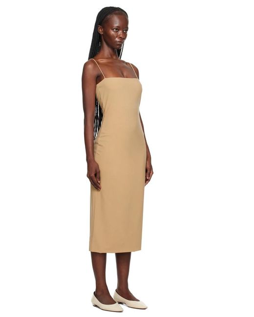 The Row Natural Haku Sleeveless Dress