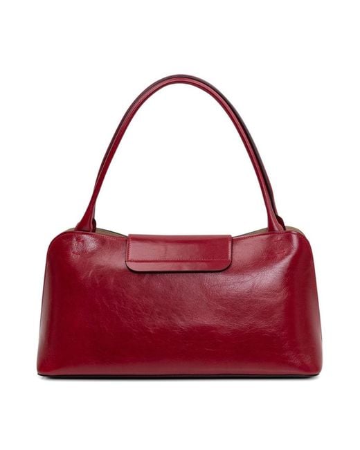 Versace Red Vivian Shoulder Bag