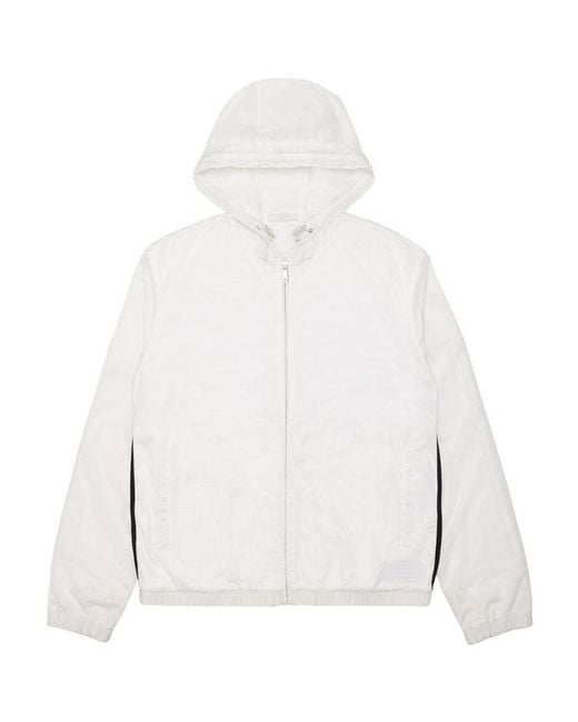 Prada White Long-Sleeved Casual Jacket for men