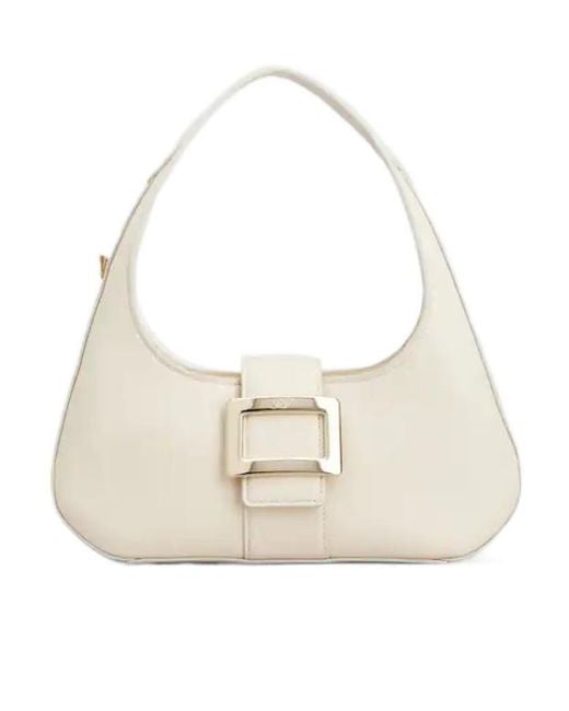 Roger Vivier Natural Belle Vivier Hobo Bag