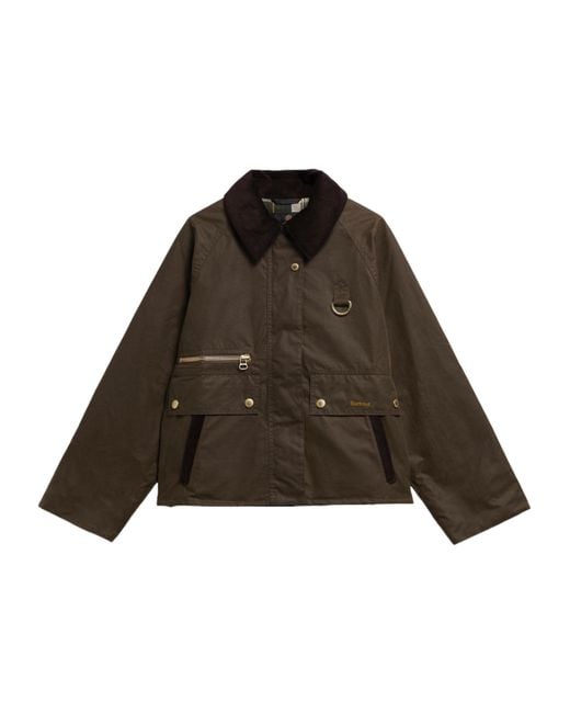 Barbour Brown Waxed Cotton Jacket