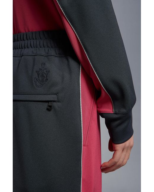 Moncler Red Jersey Trousers for men