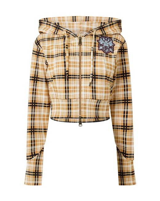 Vivienne Westwood Natural Zip-Up Hooded Jacket