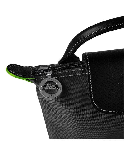 Longchamp Black Le Pliage Mini Crossbody Bag