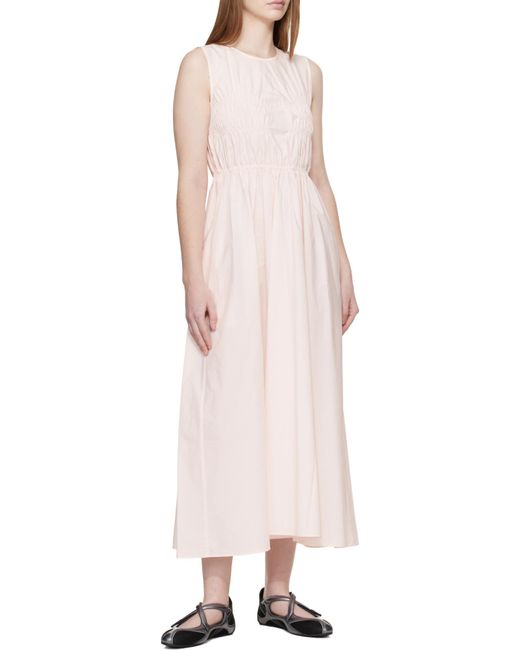 CECILIE BAHNSEN Pink Round-Neck Dress