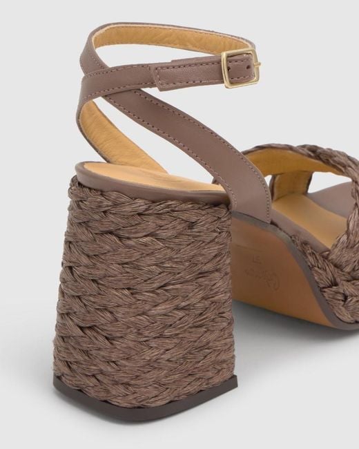 Castaner Multicolor Castañer Valeriette Woven Platform Heeled Sandals