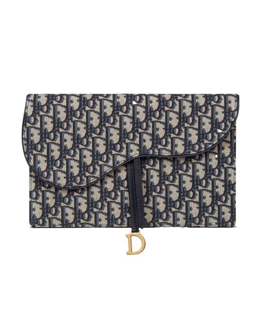Dior Black Saddle Pouch