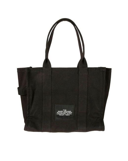 Marc Jacobs Black Logo Printed Handbag