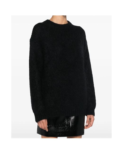 P.A.R.O.S.H. Black Long-Sleeve Sweater