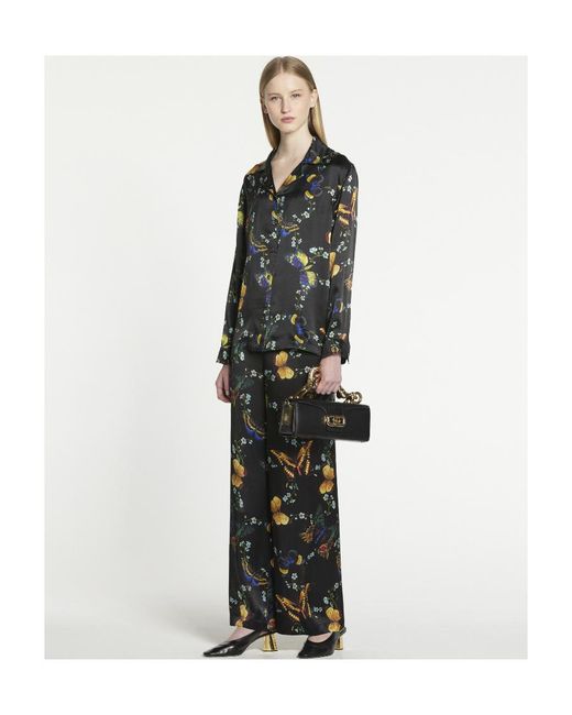 Lanvin Black Logo-Printed Shirt