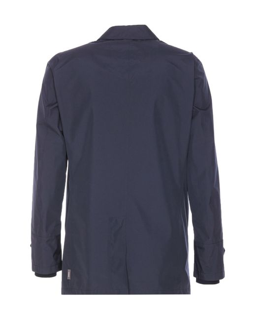 Herno Blue Jacket for men