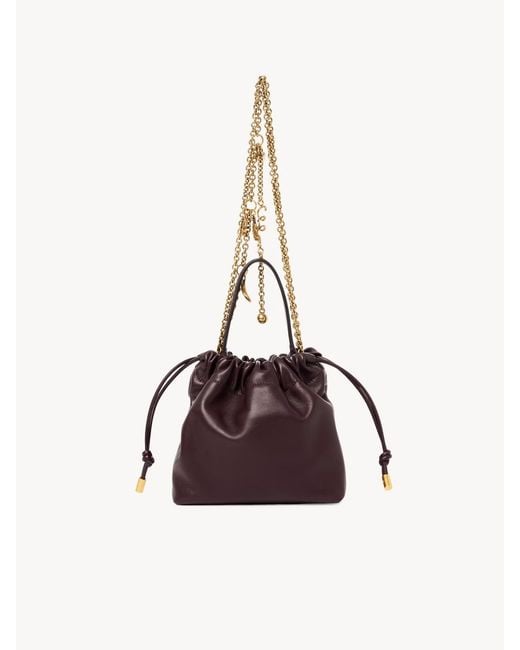Chloé Brown Chloé Icons Mini Shoulder Bag