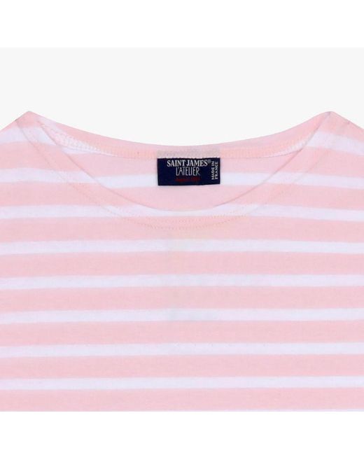 Saint James Pink T-Shirts for men