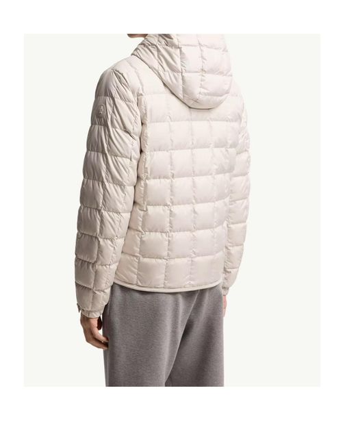Moncler Natural Tahrir Square-Quilted Hooded Down Jacket for men