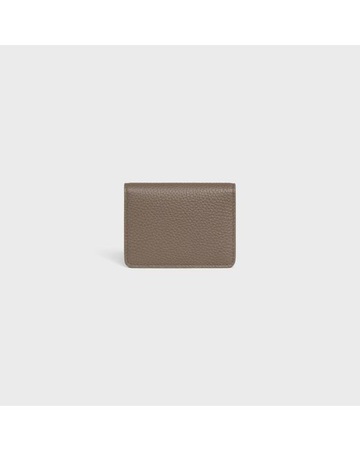 Céline Brown Bi-Fold Card Holder for men