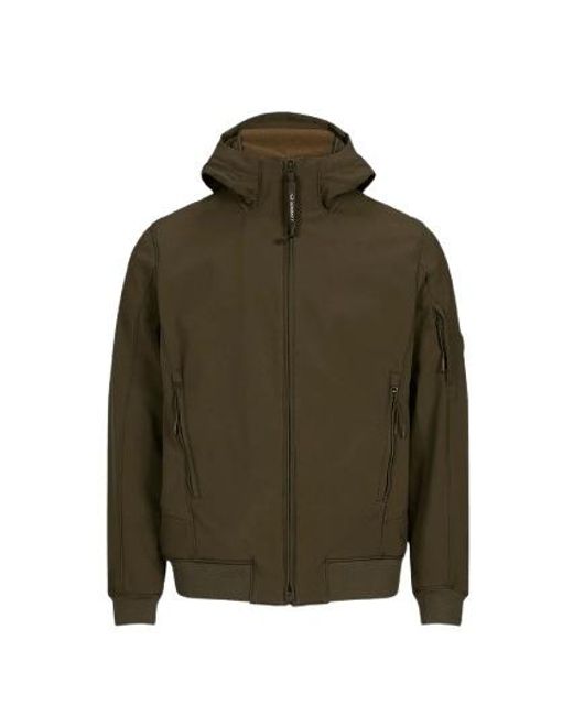 C P Company Green Softshell Jacket for men