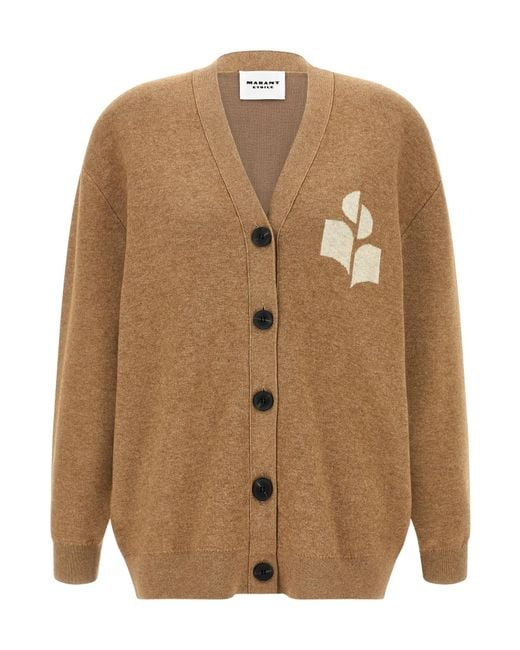 Isabel Marant Brown Norton' Cardigan
