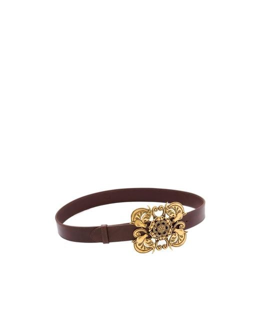 Chloé White The Chloé Wild Medallion Belt