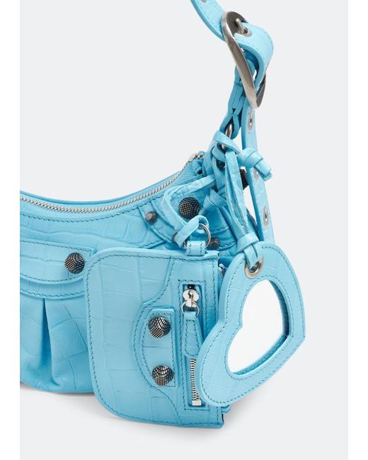 Balenciaga Blue Le Cagole Xs Shoulder Bag