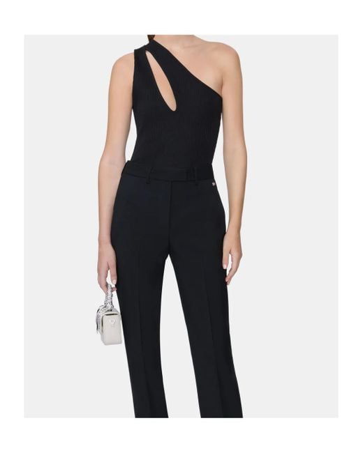 Amiri Black Ma Asymmetric Top