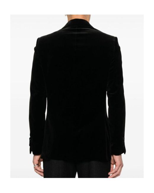 Lardini Black Single-Breasted Suit Jacket for men