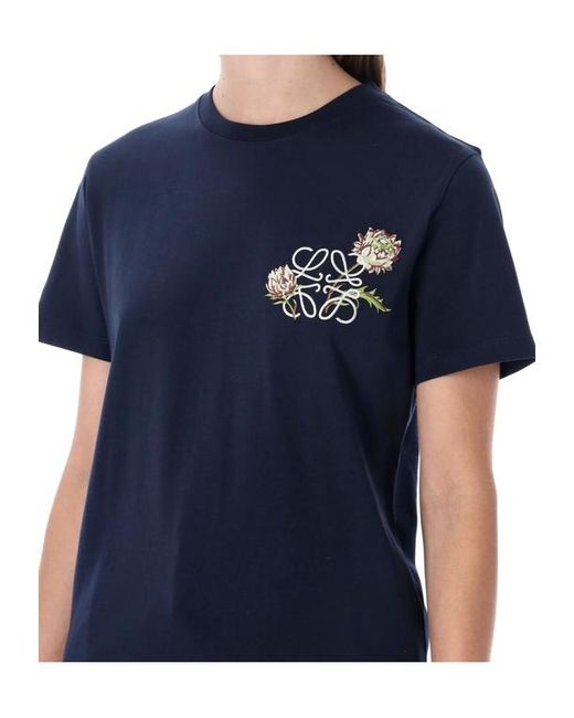 Loewe Blue Short Sleeve T-Shirt