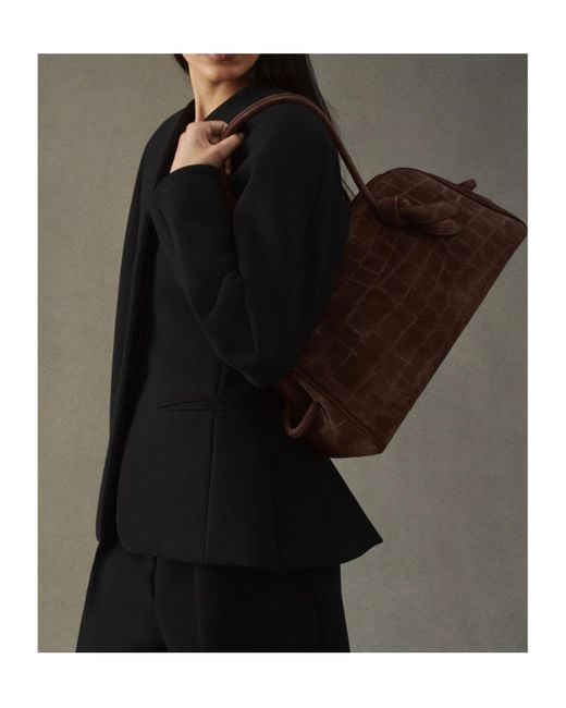 Jacquemus Brown The Turismo Soft Bowling Bag