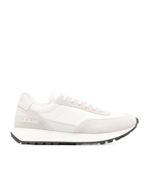 Common Projects White Lace Up Sneakers for men