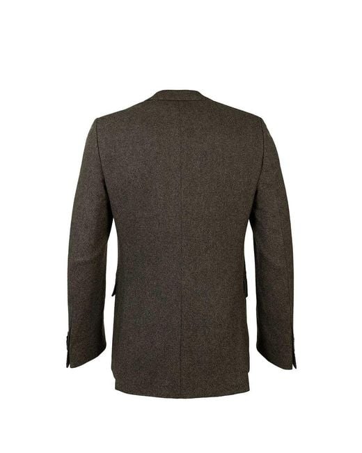 Boss Multicolor Lapel Suit Jacket for men