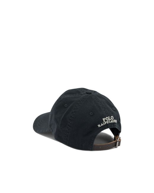 Polo Ralph Lauren Blue Polo Bear Baseball Cap for men