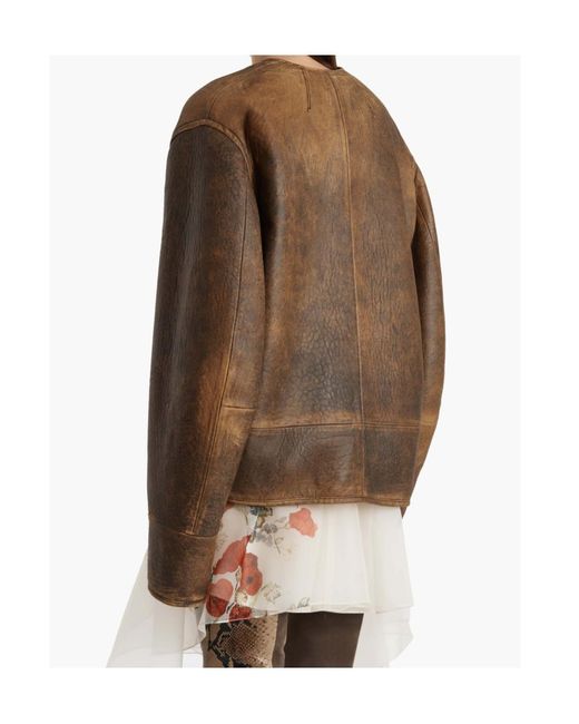 Khaite Brown Ruban Jacket