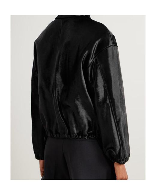 Nour Hammour Black Luna Cow Hair Jacket